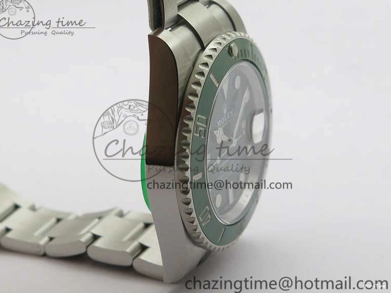 MiroTime 0210 Submariner 116610 LV Green Ceramic ZZF 904L 1:1 Best Edition on SS Bracelet VR3135 V FreshLook 2869